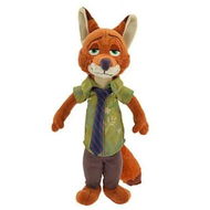 Detailed information about the product 40cm Soft Fluffy Puffy Nick Hopps Zoo topia Judy Bunny Nick Fox Plush Toys Kids Holiday Christmas Gift