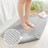 Detailed information about the product 40cm X 60cm Chenille Bathroom RugExtra Soft And Cozy Non-SlipSuper Absorbent Water