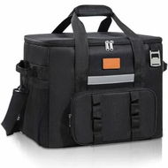 Detailed information about the product 40L Large Insulated Lunch Bag Cooler Bag Foldable Cooler Bag with Adjustable Shoulder Strap,Bottle Opener Multiple Pockets for Picnic,Camping