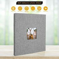 Detailed information about the product 40 Pages Photo Album Self-Adhesive Magnetic Scrapbook Photo Albums Family Wedding Family 26*28CM Grey