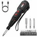 4.2V Cordless Electric Screwdriver Set, 3 Torque 13 Bits, 10Nm 280RPM, 1600mAh USB?Charged with Dual LED Lights for Home Repair & Installation. Available at Crazy Sales for $34.99