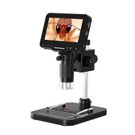 Detailed information about the product 4.3 Inch Coin Microscope with HDMI, 1000X LCD Digital Microscope for Kids, 1080P Coin Magnifier for Taking Photo/Video with 8 LEDs, Compatible with Windows, Mac and TV