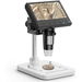 4.3Inch Coin Microscope,LCD Digital Microscope 1000x,Coin Magnifier with 8 Adjustable LED Lights. Available at Crazy Sales for $69.99