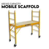 Detailed information about the product 450kg Mobile Scaffold Ladder Scaffolding Platform Portable Ladder Work Safety