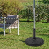 Detailed information about the product 45CM Round Table Market Umbrella Stand For Outdoor Umbrella