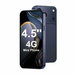4.5In Mini Phone 64GB Unlocked 4G Mobile Smartphone with 2000mAh Battery Compact Backup Mini Phone for Kids & Students Dual SIM Face ID Blue. Available at Crazy Sales for $89.99