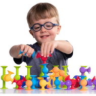 Detailed information about the product 48 Piece Suction Cup Toys Construction Set For Toddlers 3 Year Old Boys And Girls