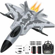 Detailed information about the product 4CH RC Airplane,RC Plane That Can Vertical Take Off,F-22 Remote Control Airplane with Xpilot Stabilization System & Aerobatic