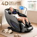 4D Massage Chair Electric Shiatsu Full Body Massager Recliner Zero Gravity Massaging Relax Neck Back Shoulder Leg Foot Heat Kneading Airbags with Cover. Available at Crazy Sales for $1499.95