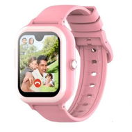 Detailed information about the product 4G GPS Kids Smartwatch 1.78 AMOLED Large Touch Screen Smart Watch with Video Voice Calls,SOS,Camera,Pedometer Alarm,Game(Pink)