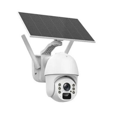 4G LTE Cellular Security Camera, 2K Solar Outdoor Cam Wireless Without WiFi Needed, 360 Degree Live View, Color Night Vision