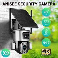 Detailed information about the product 4G LTE Security Camerax2 Home CCTV House Spy WiFi Solar Wireless Outdoor Surveillance System Dual Lens 4K PTZ Batteries