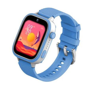 4G Smart Watch Kids LBS GPS Location WIFI Video Call SOS Child Smartwatch HD Camera Monitor Tracker Photo Viewing Phone Watch ColBLUE