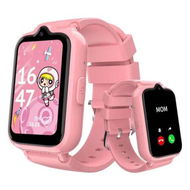 Detailed information about the product 4G Smart Watch with GPS Tracker for Kids, Waterproof HD Touch Screen Video and Voice Chat Calling Alarm SOS Camera for Ages 8 to 14, Pink