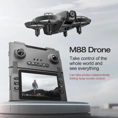 4K Dual Camera Foldable Screen Optical Flow App Control hover Real time Drone RC drone Quadcopter Obstacle Avoidance Dual Battery Christmas Gift