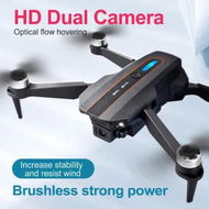 Detailed information about the product 4K HD Dual Camera EVO Drone Obstacle Avoidance Aircraft 5G Wifi FPV Folding Brushless Wide Angle Aerial Photo RC Quadcopter Color Black