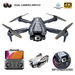 4K HD ESC Dual Camera Optical Flow Localization 2.4G WIFi Obstacle Avoidance Quadcopter Toys Dual Batteries. Available at Crazy Sales for $57.60