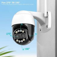 Detailed information about the product 4K Outdoor Security Camera with 8MP Resolution, 8x Hybrid Zoom, and Wide Dual Lens - Perfect for Home Surveillance