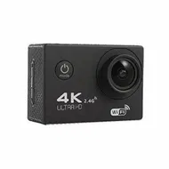 Detailed information about the product 4K Ultra HD Water-Resistant Sports Wi-Fi Action Camera With 2-Inch Display (16MP Black)