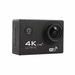 4K Ultra HD Water-Resistant Sports Wi-Fi Action Camera With 2-Inch Display (16MP Black). Available at Crazy Sales for $44.95