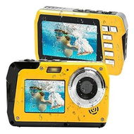 Detailed information about the product 4K Underwater Camera Waterproof 56MP UHD Video Recorder Selfie IPS Dual Screen 10FT Snorkeling Vacation Digital Photography Adventure Tool