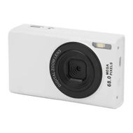 Detailed information about the product 4K Vlogging Camera, Professional Digital Camera with 2.4 Inch Screen and Builtin 68MP Fill Light for Photography, White