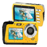 Detailed information about the product 4K Waterproof Camera 56MP Underwater Cameras UHD Video Recorder Selfie IPS Dual Screens 10FT Waterproof Digital Camera for Snorkeling on Vacation