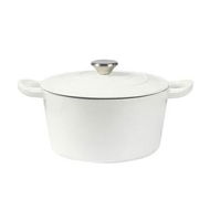 Detailed information about the product 4L Enamel Dutch Oven Pot in White Colour