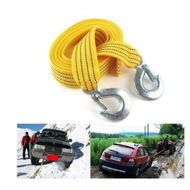 Detailed information about the product 4M 5 Tons Car Tow Cable Towing Strap Rope With Hooks