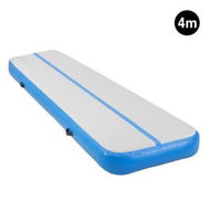 Detailed information about the product 4m Airtrack Tumbling Mat Gymnastics Exercise 20cm Air Track - Blue