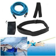 Detailed information about the product 4M Swim Training Belts with Bungee Cords and Resistance Bands for Enhanced Swimming Workouts