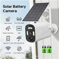 Detailed information about the product 4MP Solar Security Camera Wireless 2.4G WiFi Outdoor, Battery Powered Wifi Surveillance Camera With Solar Panel, Smart Human And Motion Detection, Night Vision