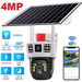 4MP Solar Security Camera Wireless Outdoor 1080P HD Wifi Inalambrica Con Smart Night Vision AI Humanoid Detection IP66 Waterproof. Available at Crazy Sales for $79.99