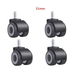 4p 2inch 11mm TPR Silent Double Casters for Furniture Office Chairs Circlip Pulley. Available at Crazy Sales for $14.99