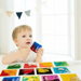 4Pac Square 15cm Sensory Toy Fidget Geometric Shape Glitter TPU Autism Stress Relief Calming Montessori Early Learning Brain Development Birthday Gift. Available at Crazy Sales for $29.99