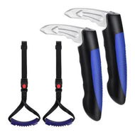 Detailed information about the product 4Pcs Car Handle Assist for Elderly, Portable Car Assist Support Handle, Multifunction Insert Door Latch Car Handle for Senior (Blue)