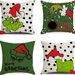 4pcs Christmas Grinch Decorative Throw Pillow Cover 45*45cm Merry Christmas Pillowcase Cushion Case Home Decoration. Available at Crazy Sales for $14.99