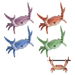 4Pcs Desk Crab Pen Holder, Creative Crab Pen Holder, New Cute Crab Shaped Pen Holders for Office Desks, Shop Windows, Home. Available at Crazy Sales for $14.95