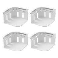 Detailed information about the product 4pcs Locking Bed Sheet Fixing Clip Bed Cover Fastener Quilt Sheet Straps Holder Clips Invisible Non-slip Fixing Device Bedsheet Grippers Color White