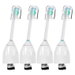 4Pcs Replacement Toothbrush Heads, Refill Brush Heads Compatible with Philips E-Series HX7001 HX7023, fits Elite, Essence, Advance, CleanCare, Xtreme. Available at Crazy Sales for $24.95