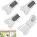 4Pcs Sliding Window Door Locks, Child Safety Lock for Sliding Glass Door, Adjustable Baby Proof Lock for Balcony, Wardrobe & Cabinet Doors. Available at Crazy Sales for $14.99