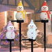 4pcs Snowmans EVA Solar Powered Garden Light Christmas Decoration Lights Waterproof Outdoor Solar Lawn Landscape Lights. Available at Crazy Sales for $44.99