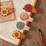 Detailed information about the product 4PCS Vintage Magnetic Leather Bookmark,Leather Magnetic Bookmarks for Women,Magnetic PU Bookmarks Clip Book Accessories