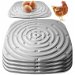 4pcsWashable Chicken Nesting Pad Nesting Box Liners Soft Chicken Box Nest Mat Reusable Chicken Bedding Portable Chicken Coop Accessories. Available at Crazy Sales for $17.99