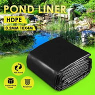 Detailed information about the product 4x10m Pond Pool Liner HDPE Fish Waterfall Water Garden Skin Pad Black Reservoir Fountain Landscaping Koi Aquaculture Farming Sewage Heavy Duty 0.2mm