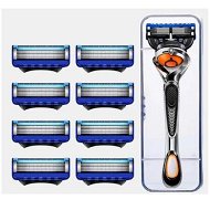 Detailed information about the product 5-Blade MotionSphere Razor Trimmer Handle 8 Refill Cartridges fit Razor Handles Precision Grooming