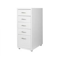 Detailed information about the product 5 Drawer Office Cabinet Drawers White