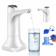Detailed information about the product 5 Gallon Water Pump,Water Dispenser for 5 Gallon Bottle,USB-C Rechargeable Water Jug Dispenser,Portable Automatic Water Pump,White