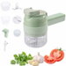 5 In 1 Cordless Electric Vegetable Chopper,Multi-Function Food Processor. Available at Crazy Sales for $19.99