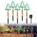 5-in-1 Solar Christmas Tree Light Garden Stake Lights For Patio,Yard,Garden,Walkway,Lawn And Other Outdoor Christmas Decoration. Available at Crazy Sales for $24.99